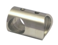Traversenhalter f�r Rohr 42,4 mm, DG-Bohrung 16,2 mm, V2A